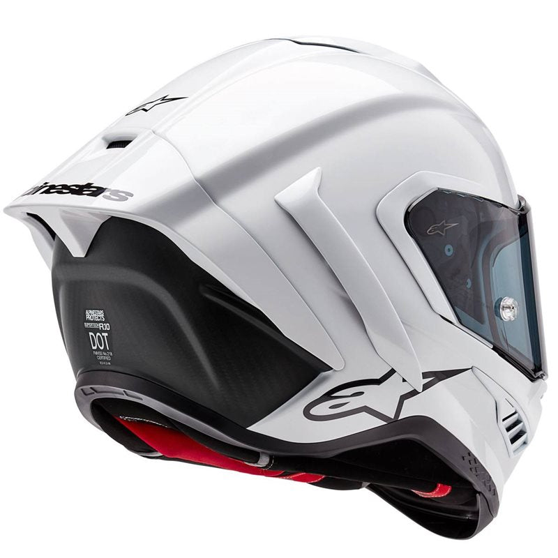 Alpinestars Supertech R10 Lサイズ Alpinestars Supertech R10 Helmet (White) – Ducati Toronto